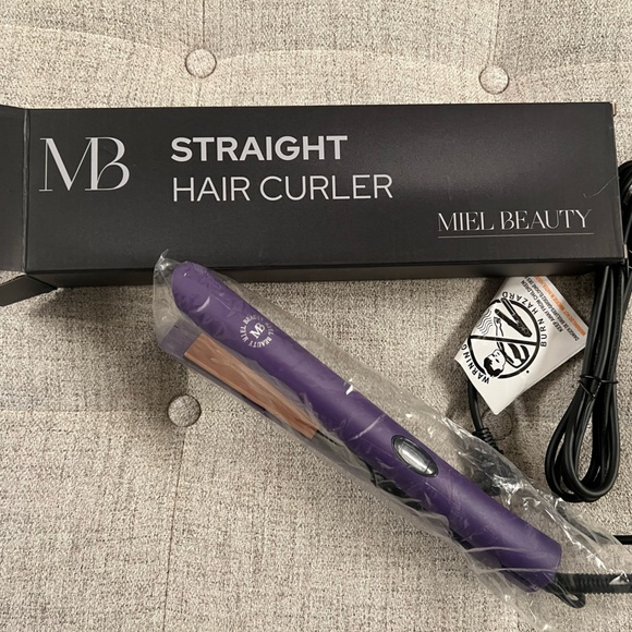 Miel Beauty Purple Hair Straightener - Picture 1 of 2